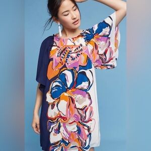 NWT! Anthropologie MAEVE Vero Silk Dress